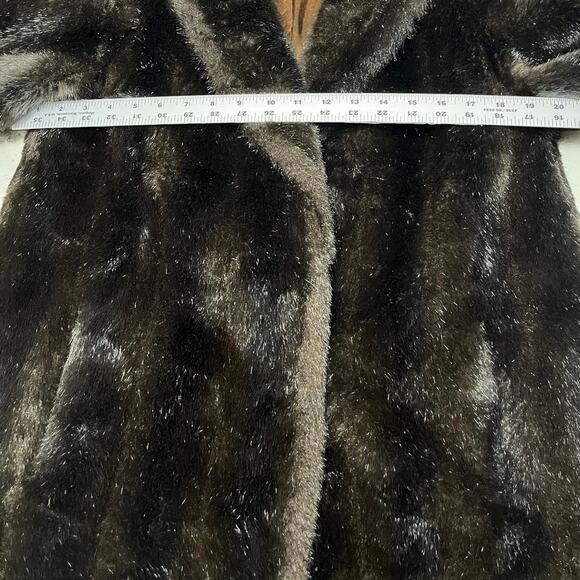 Women's Vintage 1980’s Donnybrook Faux Fur Coat Size 15 - Picture 15 of 16